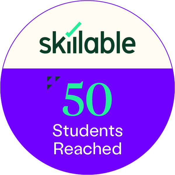 Instructor Recognition - 50 Students Reached